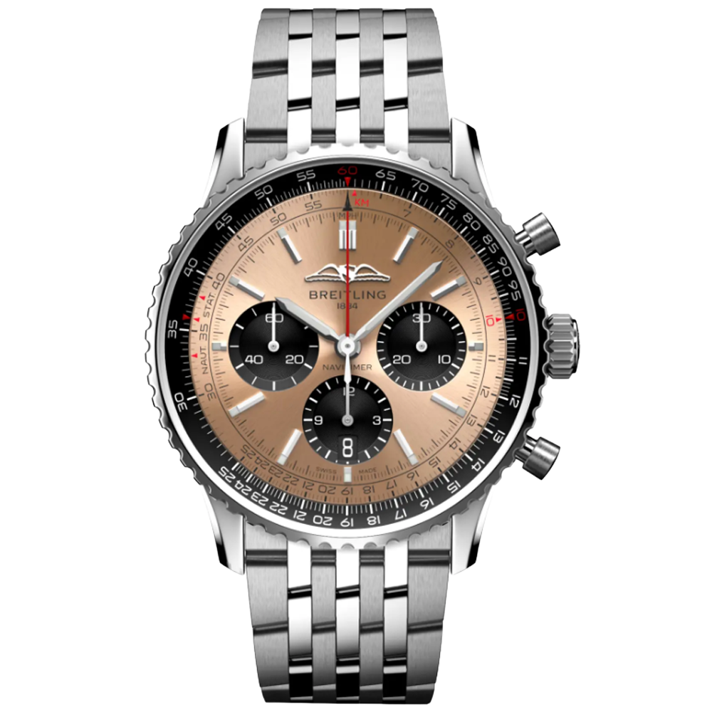 Breitling AB0138241K1A1 Breitling Navitimer B01 Chronograph 43 koppar