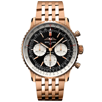 Breitling RB0138211B1R1 Breitling Navitimer B01 Chronograph 43 18 k roséguld 