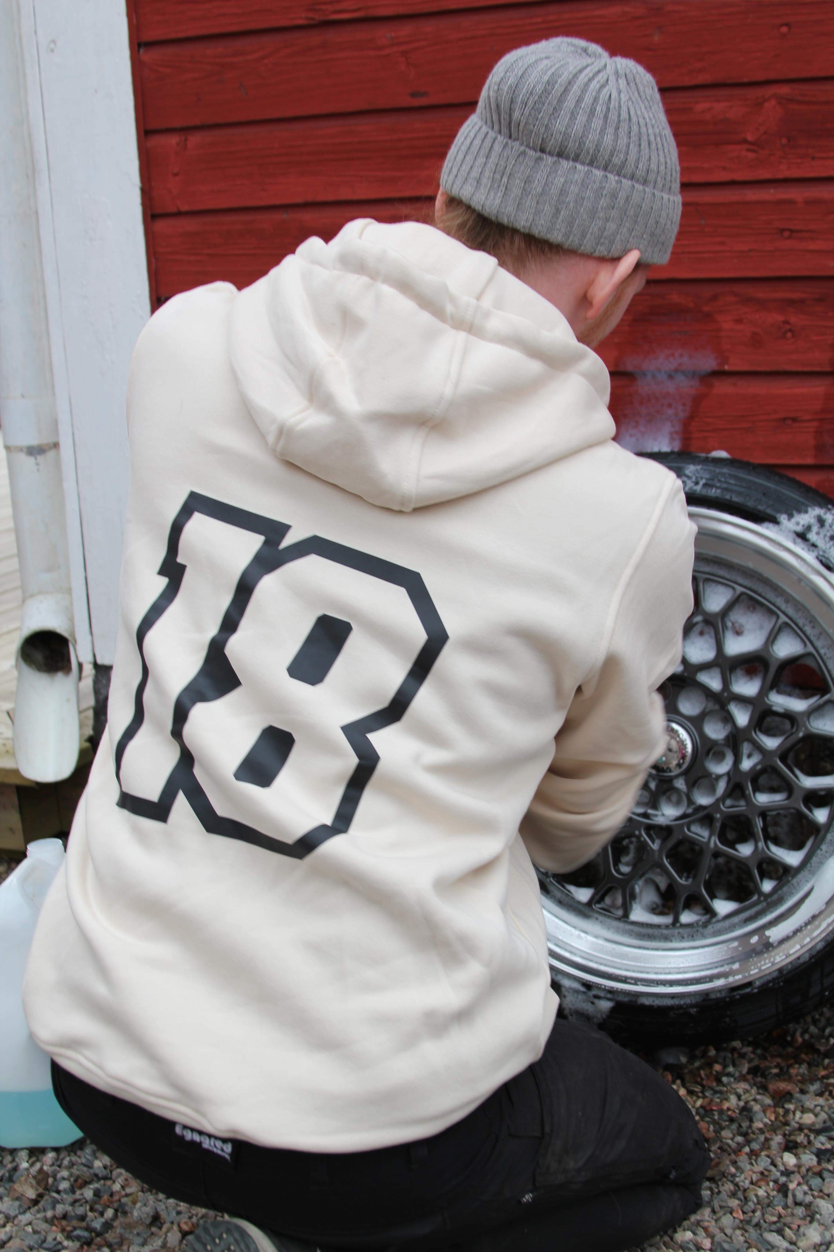 Alexander Boström Motorsport Hoodie sand - 3