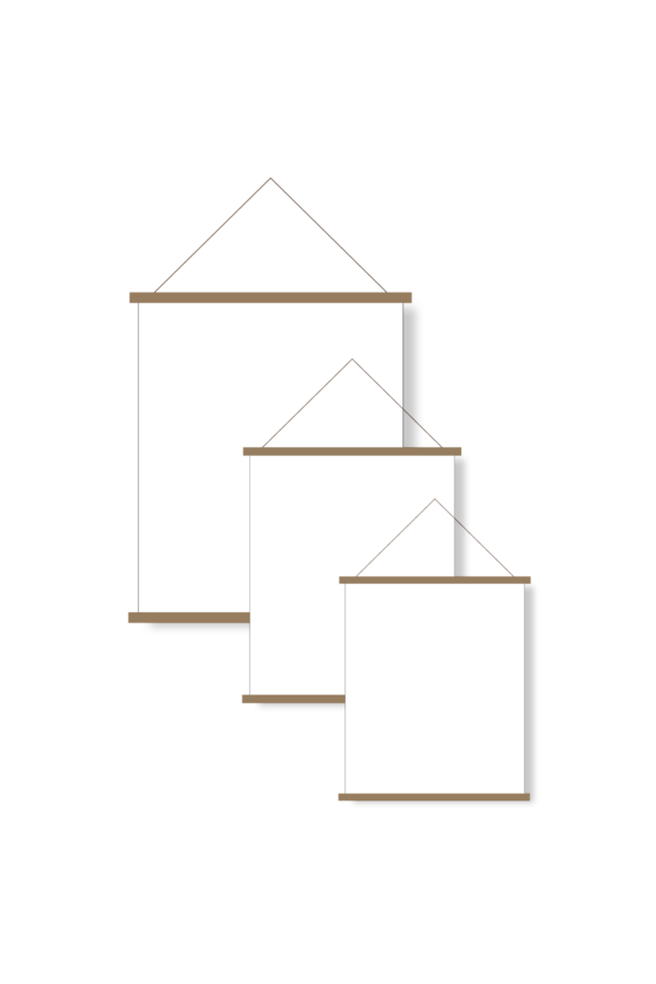 Ramlist 3 storlekar "Wooden oak" - Mrs Mighetto - 3