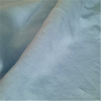 Baby blue- linen fabric - 180g/² - 5878M