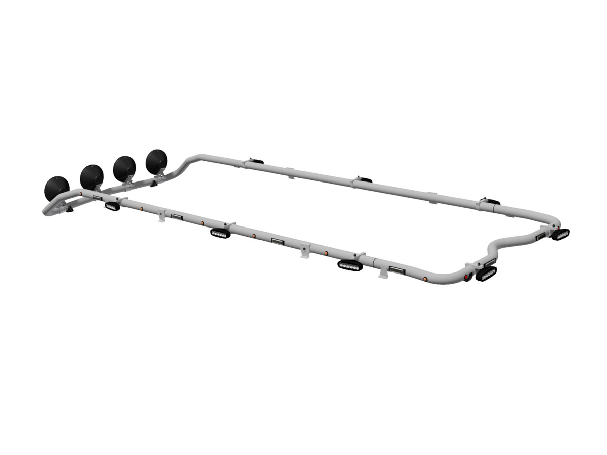 T-RACK MAXI takbåge Mercedes Sprinter Kamera L2H2 07- - 4