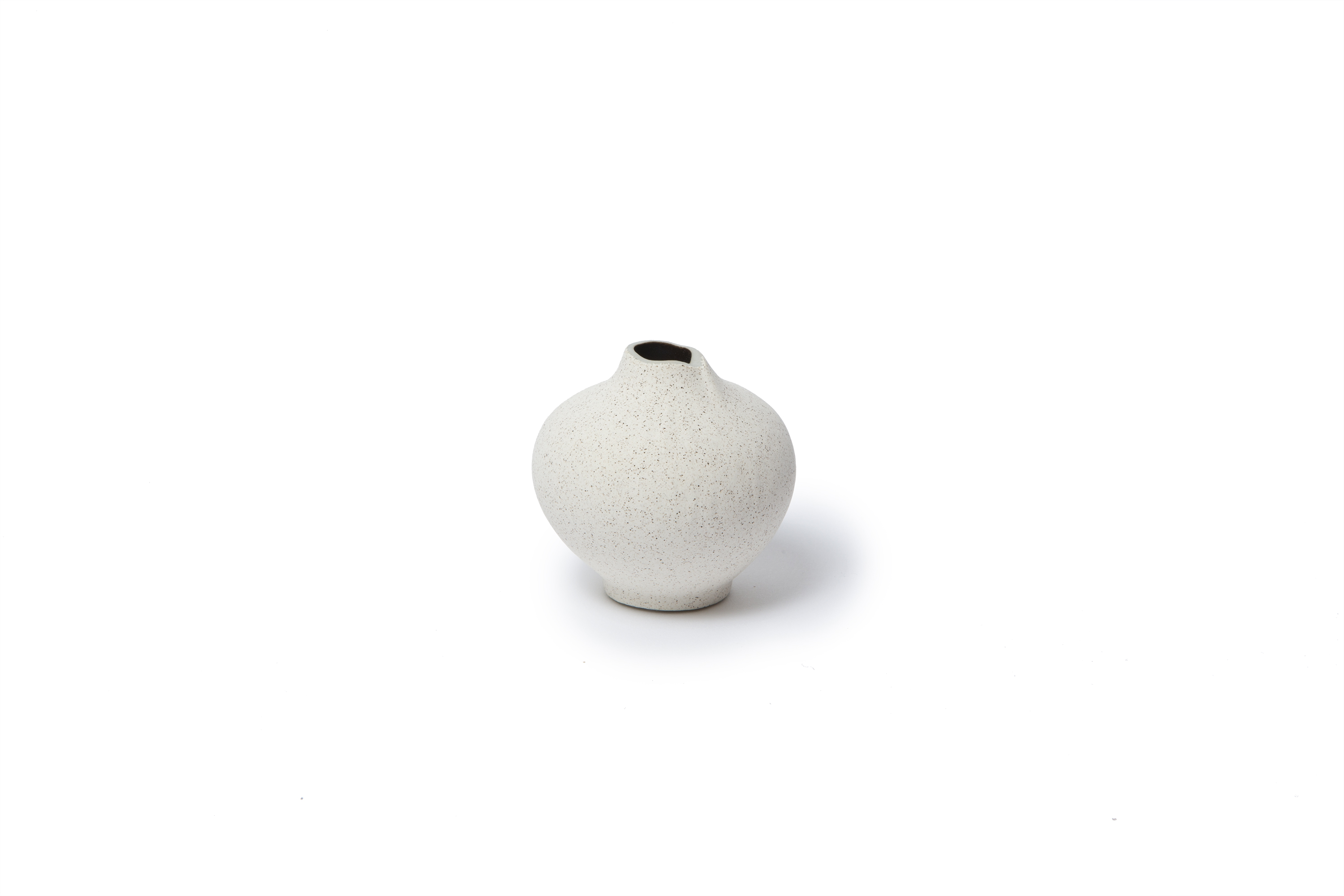 Vase LINE small Sand White
