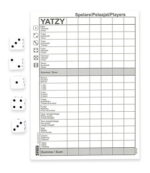 Jumbo Yatzy Spel