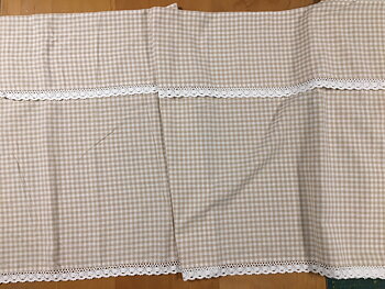 Beige Köksruta 0,5cm Gardinkappa