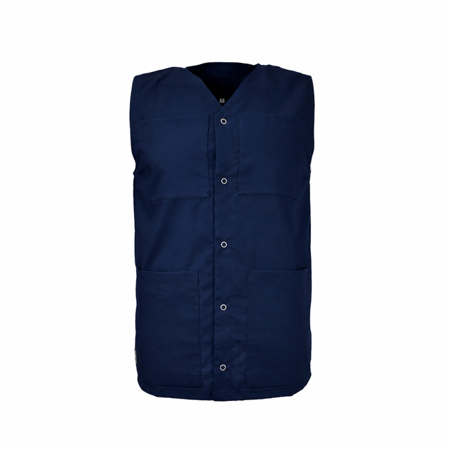 Väst med tryckknappar, unisex - 2