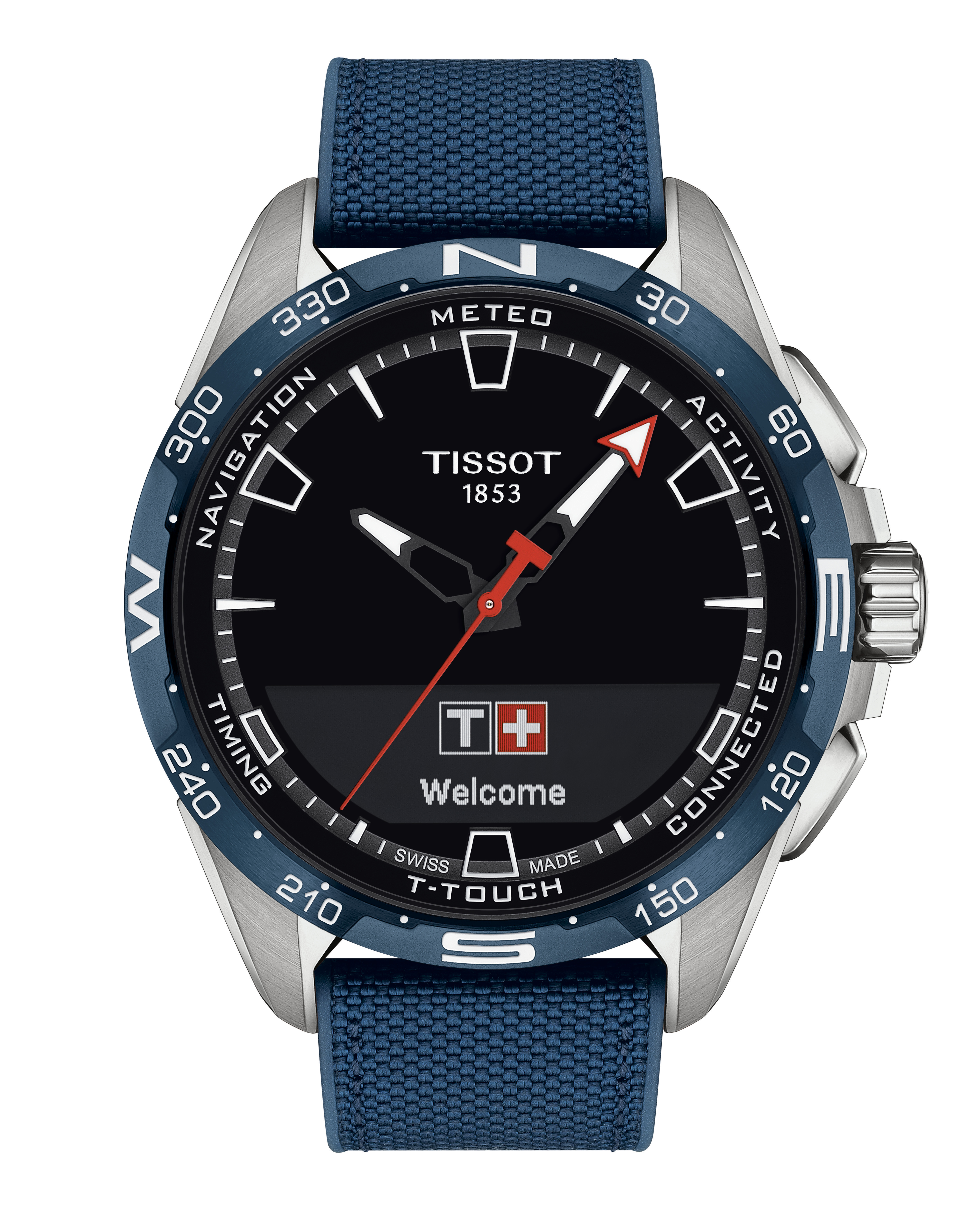 T121.420.47.051.06 Tissot T-Touch Connect Solar 47 Blå
