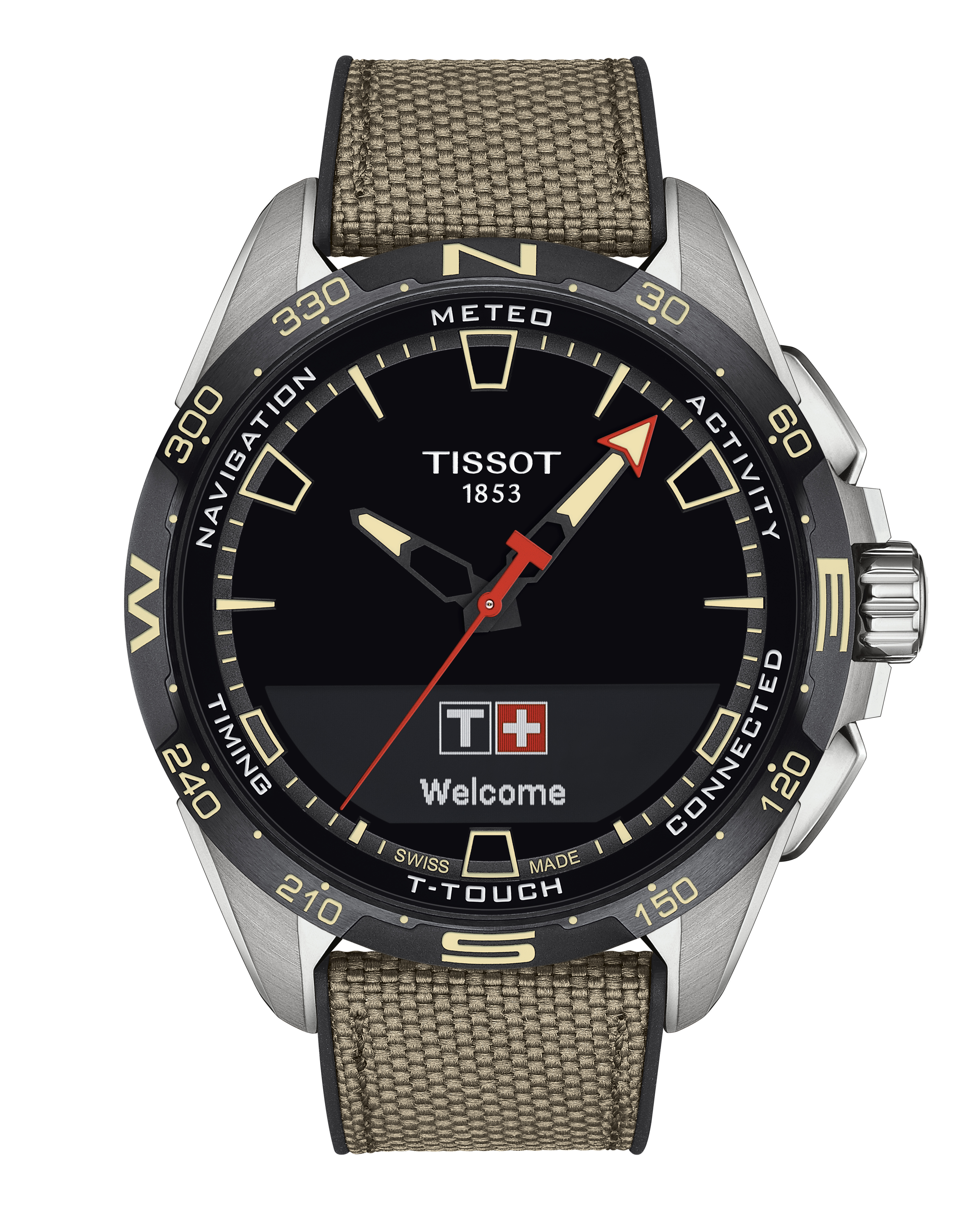 Tissot T121.420.47.051.07 Tissot T-Touch Connect Solar 47 Khaki