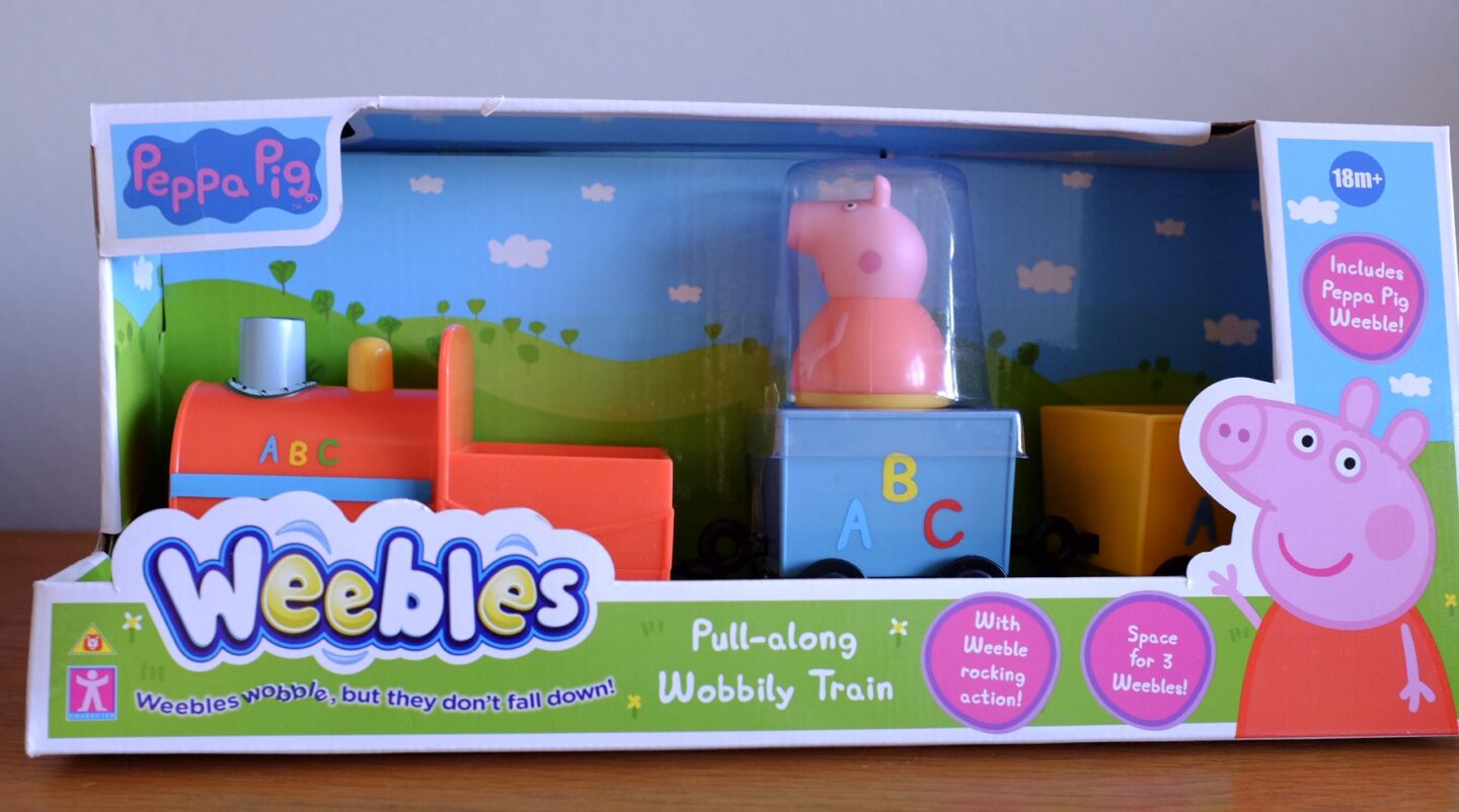 Greta Gris Weebles  Pull Along Wobbly