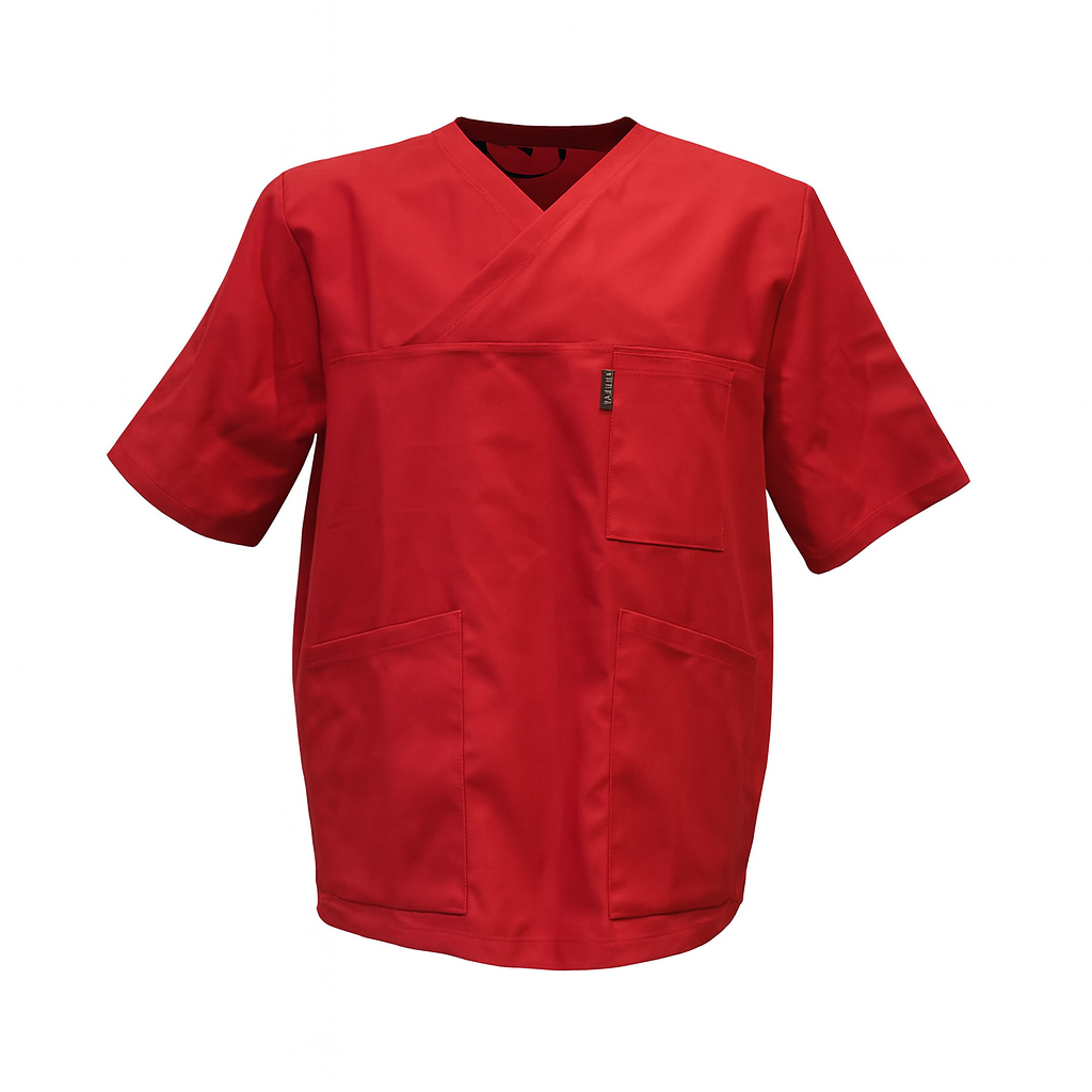 V-blus Tencel, unisex - 3
