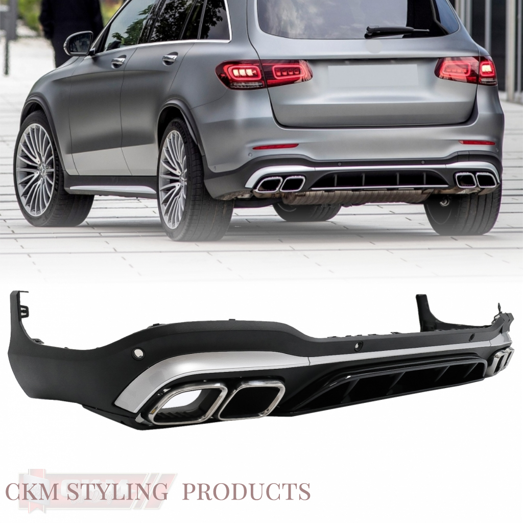 2.  Diffusr & Chromed endpipes doubble V2 4 pipes