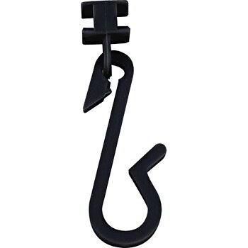 Curtain Track Hooks (black)