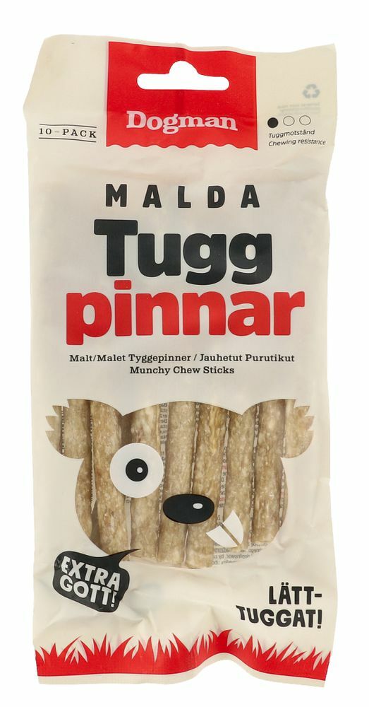 Dogman Malda Tuggpinnar 10-pack