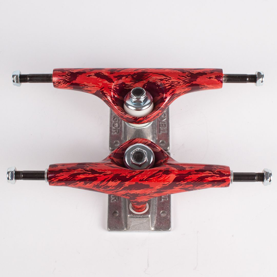 Tensor skatetruck Aluminium Camo Red/Raw - 3