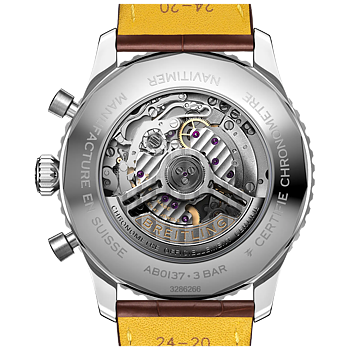 Breitling AB0137211C1P1 Breitling Navitimer B01 Chronograph 46 blå