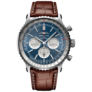 Breitling AB0137211C1P1 Breitling Navitimer B01 Chronograph 46 blå