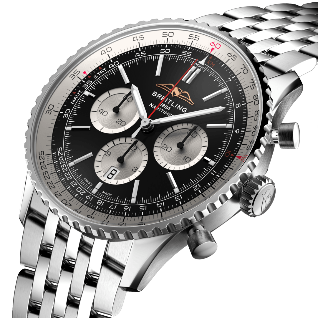 Breitling AB0137211B1A1 Breitling Navitimer B01 Chronograph 46 svart