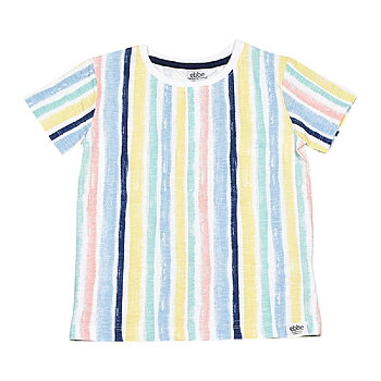 Flerfärgad randig t-shirt - Ebbe