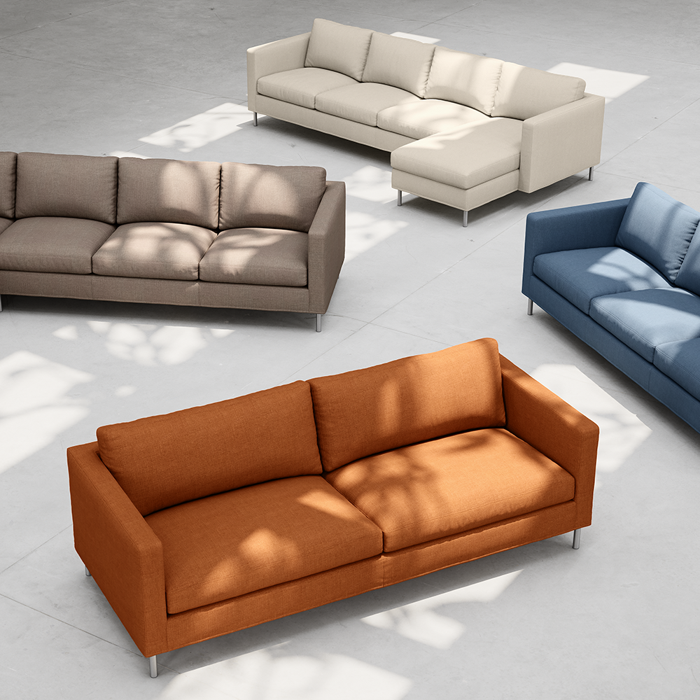 Alex 2,5-sits Soffa 218 cm - (Paketpris) - Fogia - 6