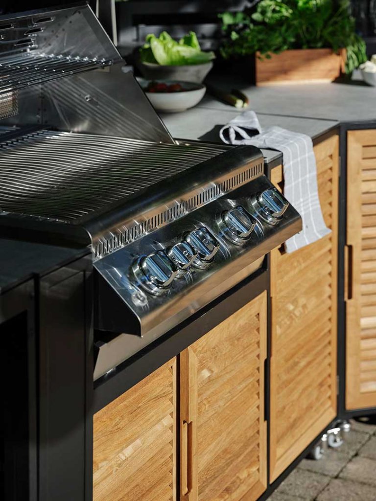 Fornax Outdoor Kitchen For Grill Insert