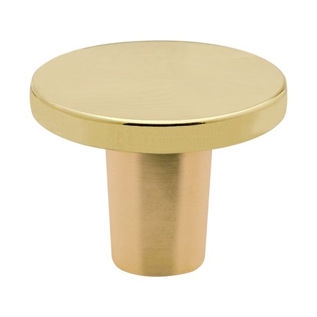 Knopp Dalby-25 Mässing Obehandlad