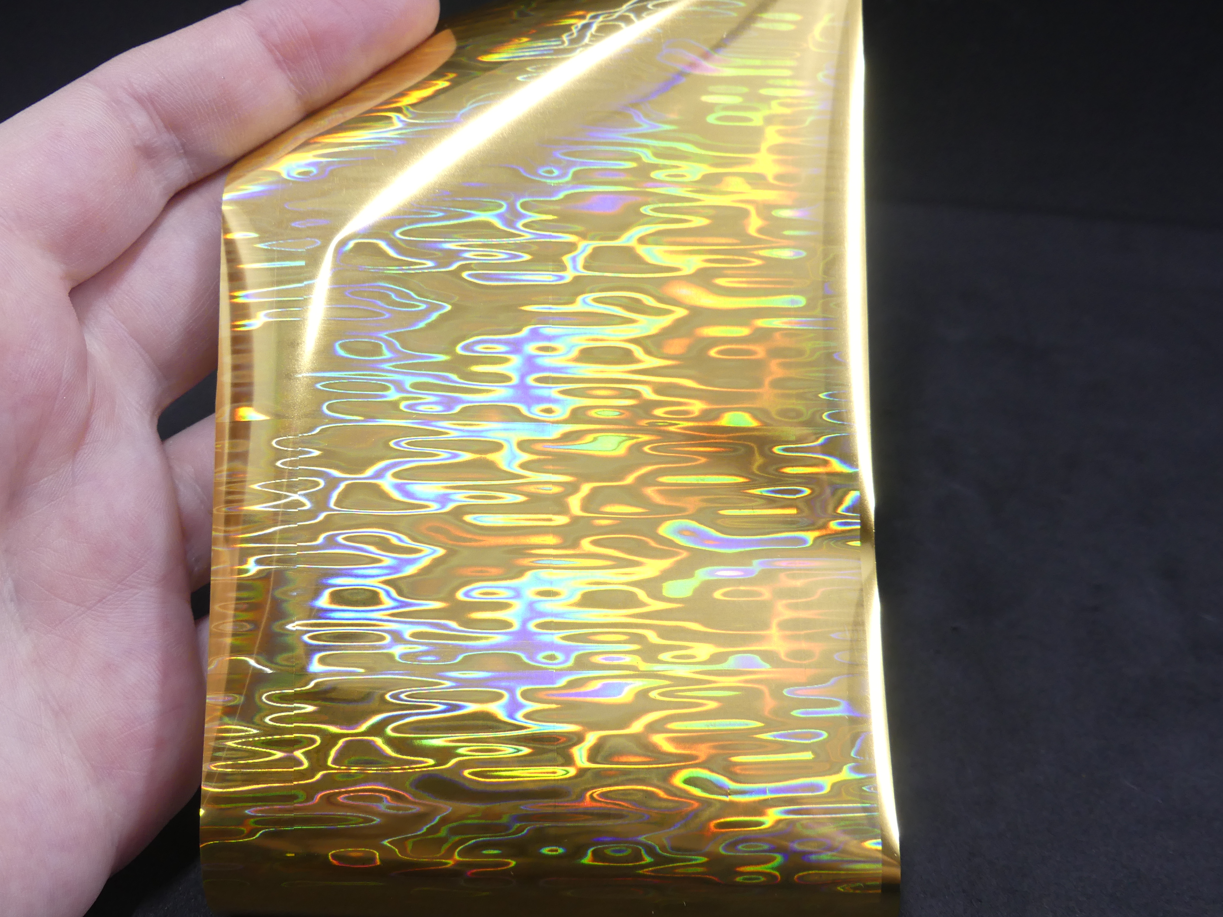 Hot Stamping Foil - Flashing sunset  - 8 cm - 1 or 10 meter