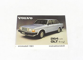 Instruktionsbok, 264 1981