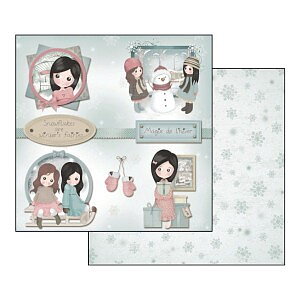Stamperia SBB412  Snowflakes are winter`s fairies