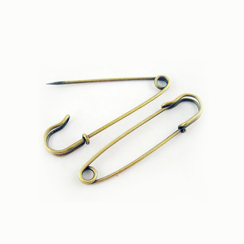 Safety pin Bronze - Kiltpin, 7cm