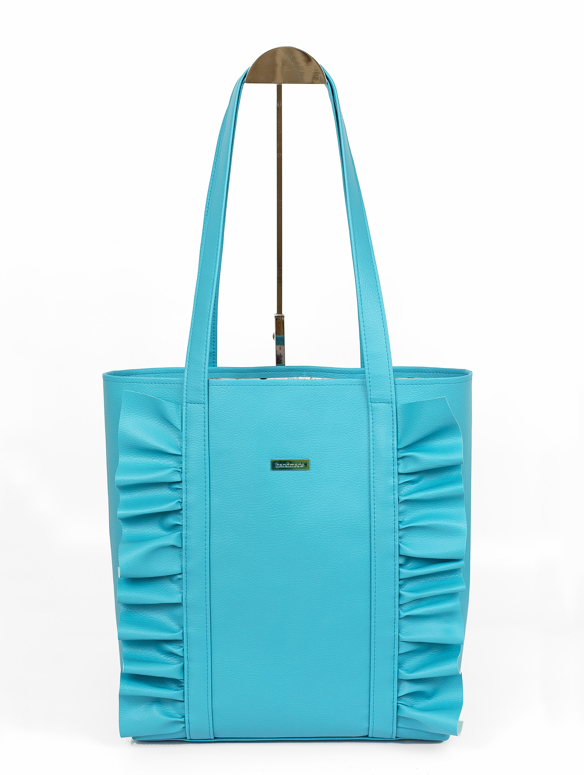 Rimini Ruffle Tote - Pappersmönster - 4