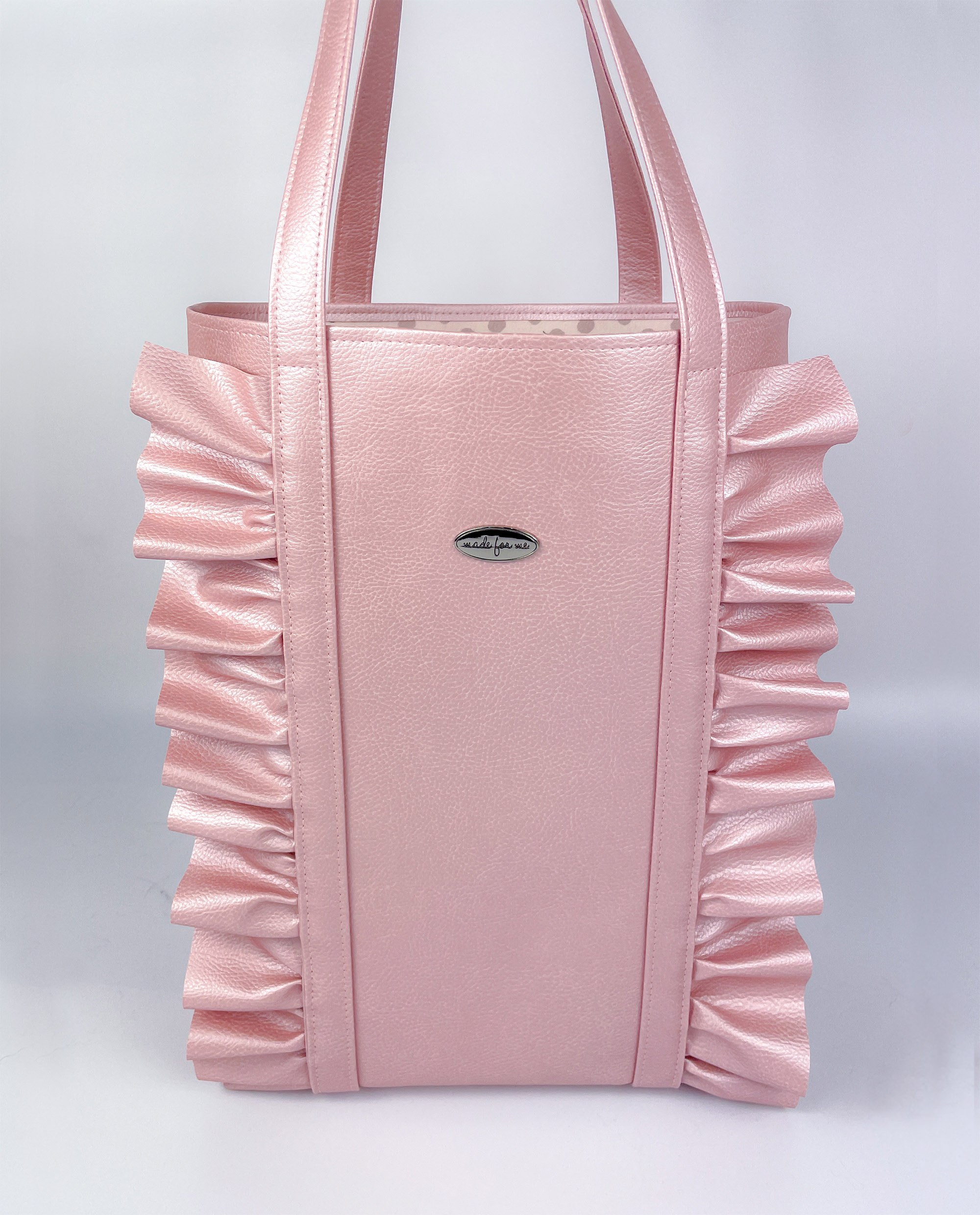 Rimini Ruffle Tote - Pappersmönster - 3