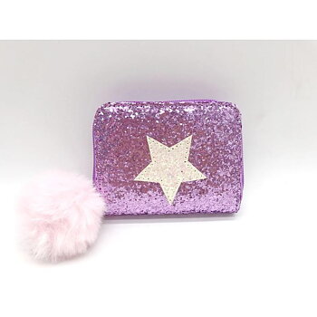 Plånbok Glitter med Stjärna - Tinka