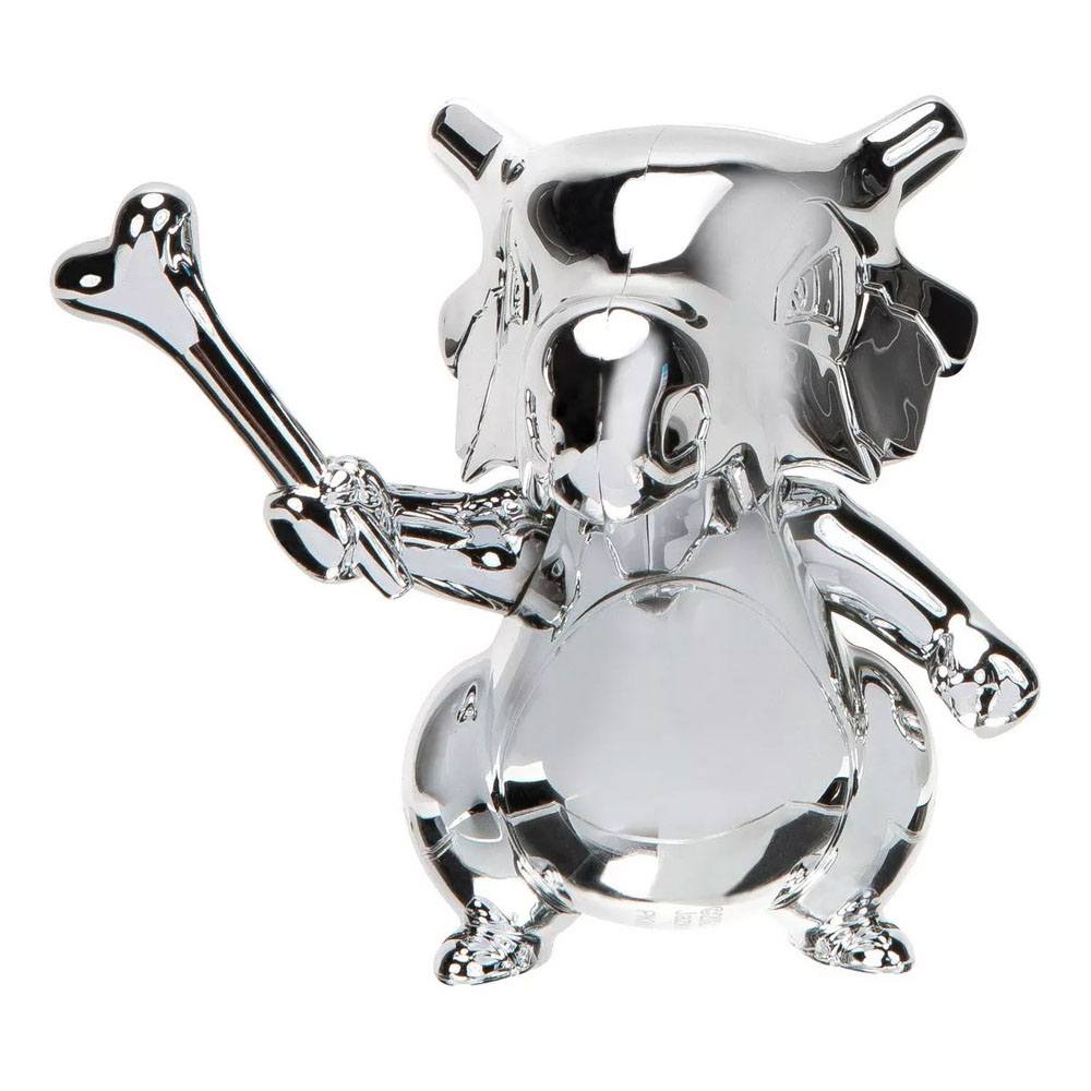 Pokemon 25th Anniversary Celebration Silver Cubone Figure - 2