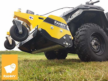 Rammy Slaghack ATV 120 | Frontmonterad betesputs till fyrhjuling