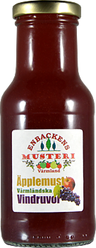 Äppelmust/Vindruvor 0,25 liter