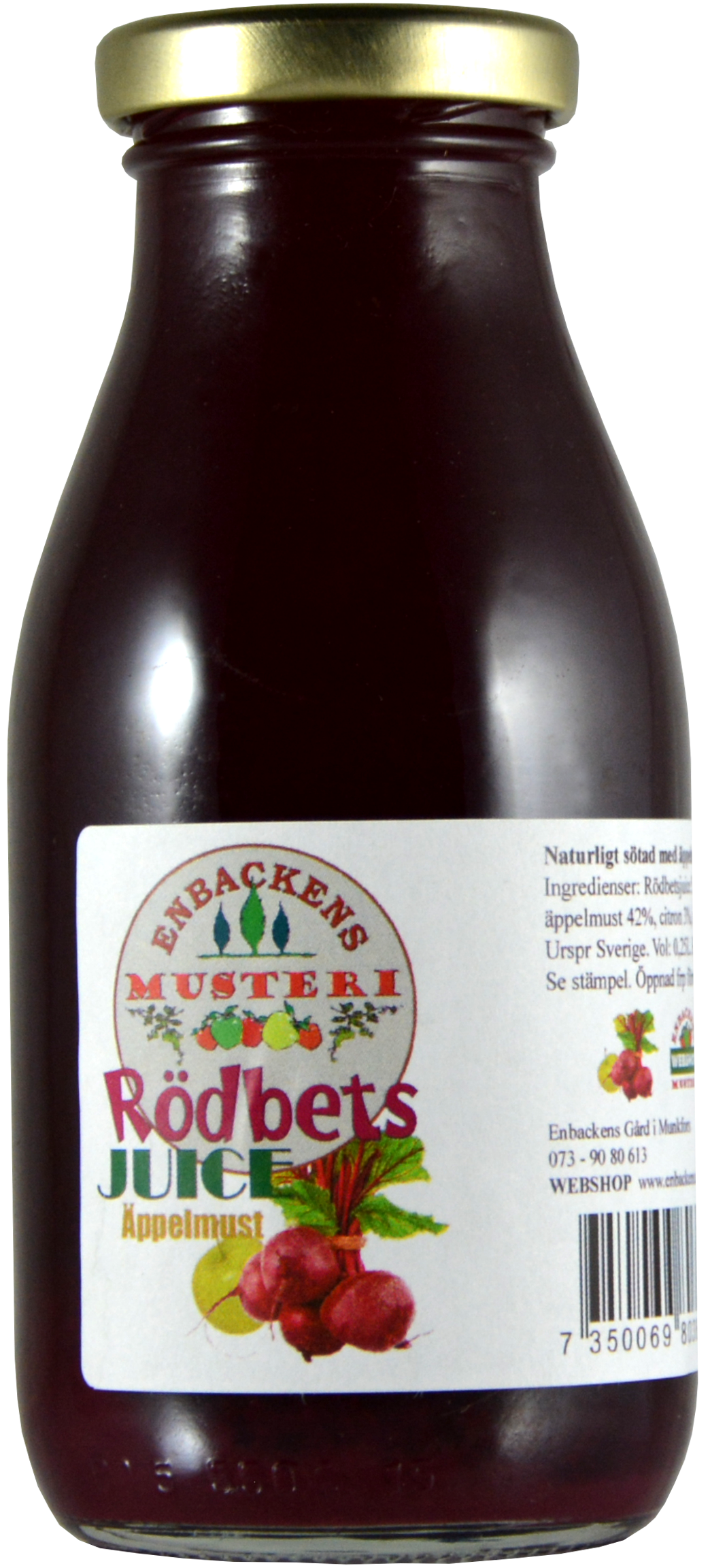 Rödbetsjuice 0,2 liter