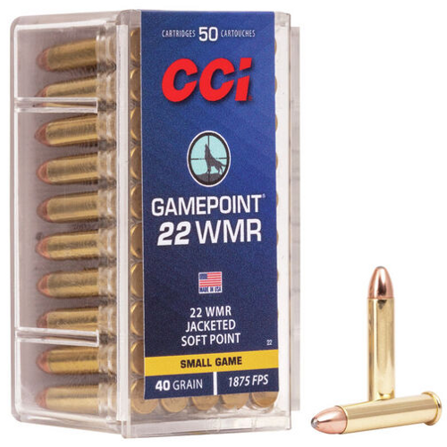 CCI 22 WMR Gamepoint 40 gr