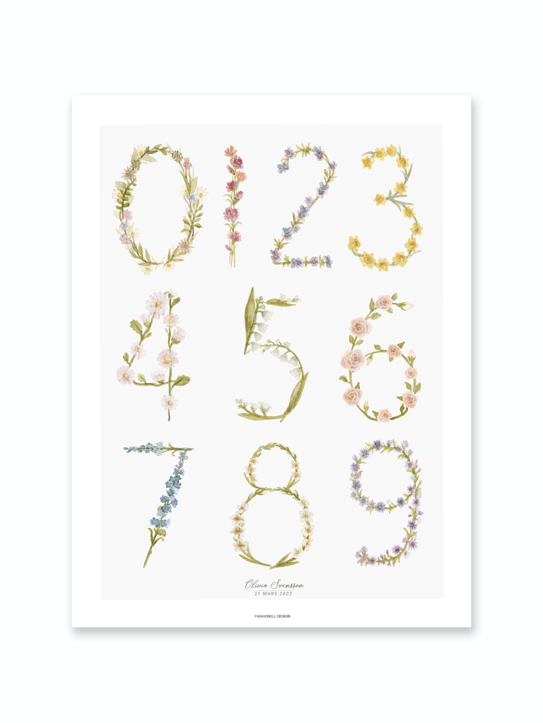 Flower poster 123