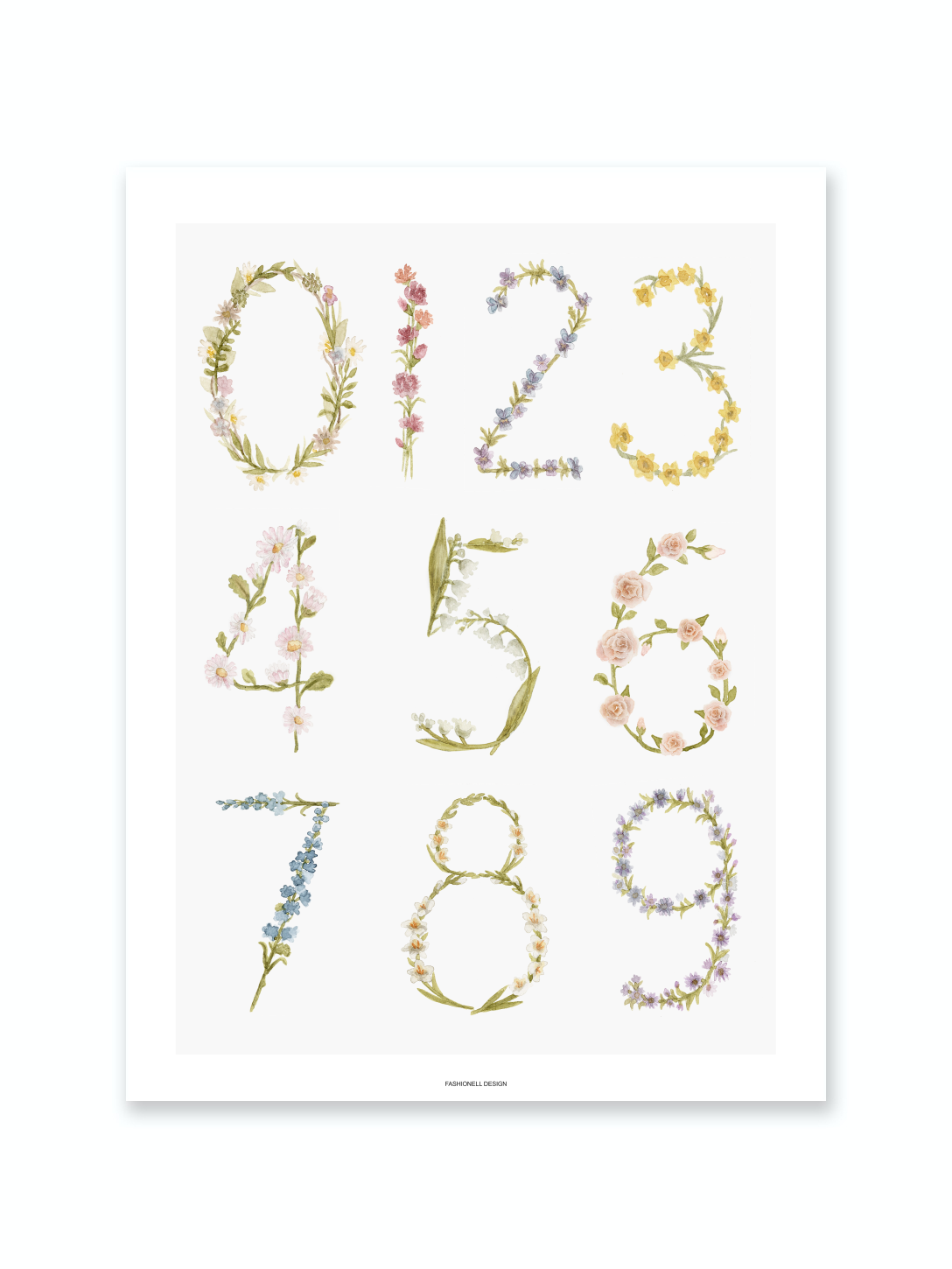 Flower poster 123