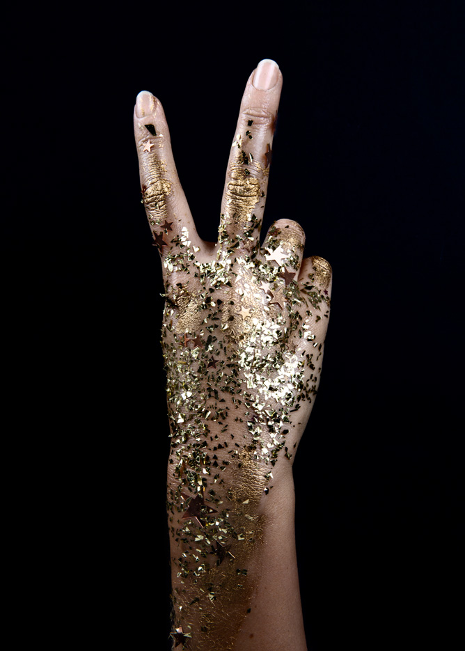 Poster Strike Gold Photo Art 