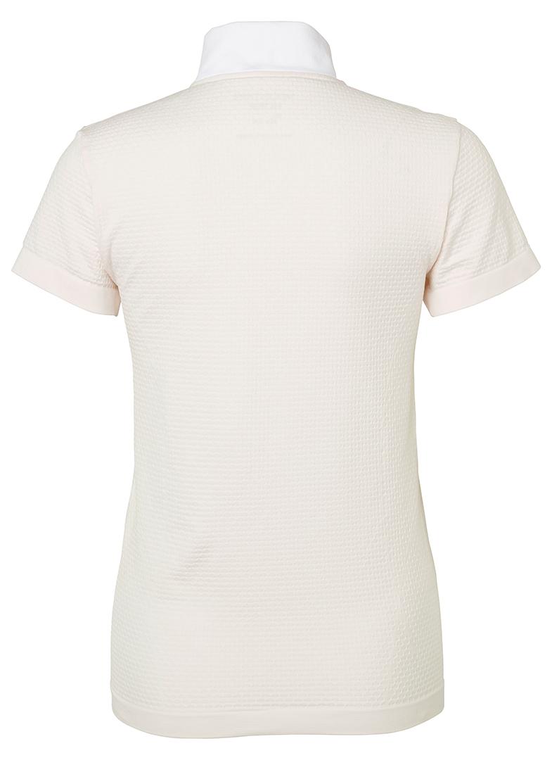 Mountain Horse - Honey Competition Top - Beige - vit krage