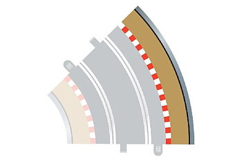 Scalextric C8228 Rad 2 Outer Boarders & Barriers (For C8206)