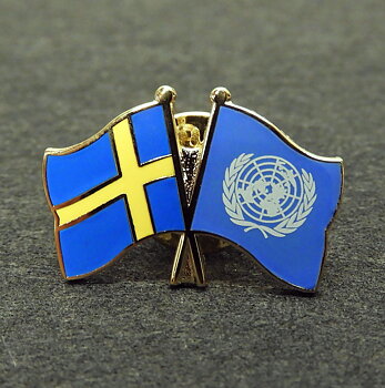 Pin Sverige/FN (UNO)