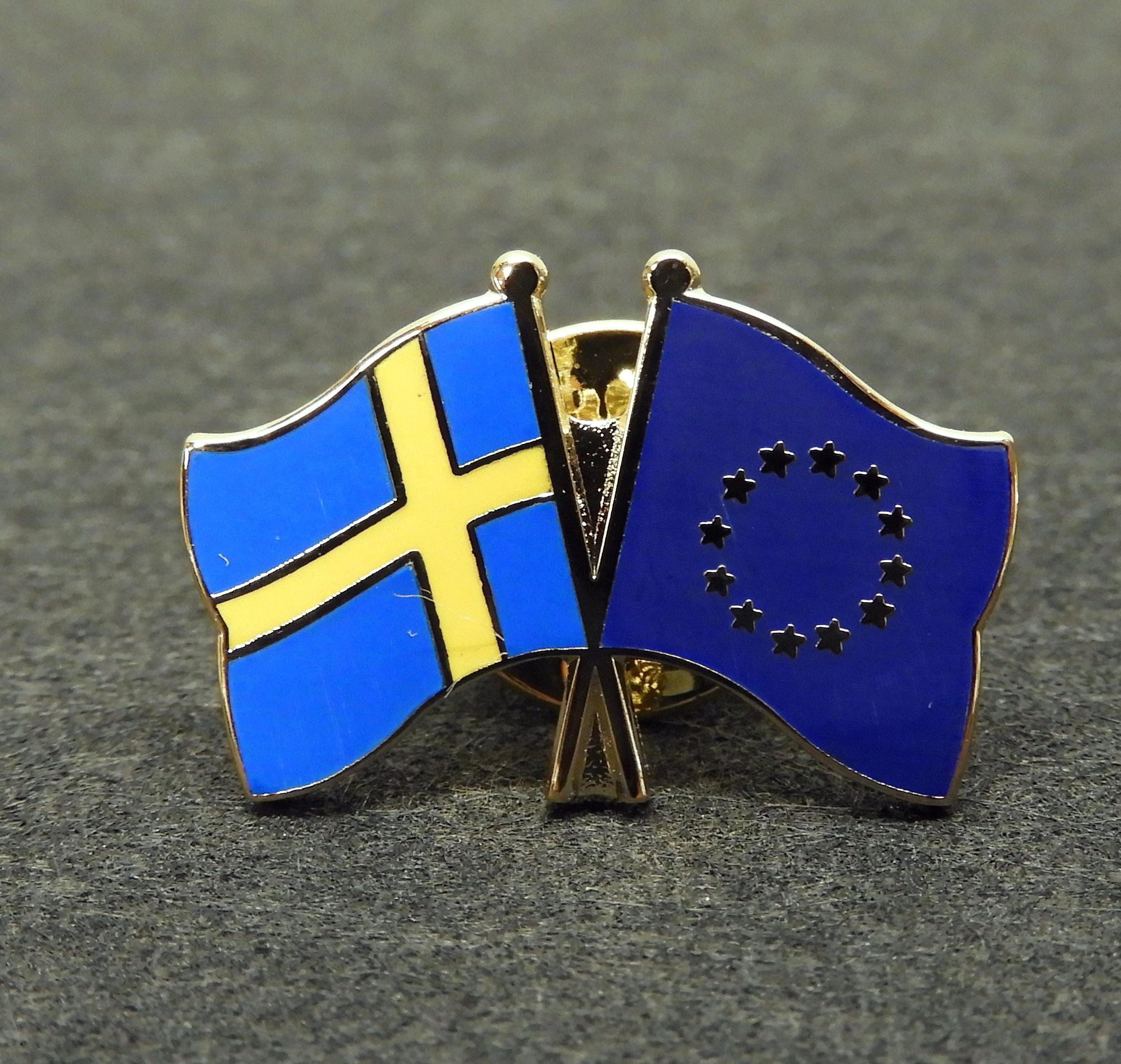 Pin Sverige/ EU European Union - 3