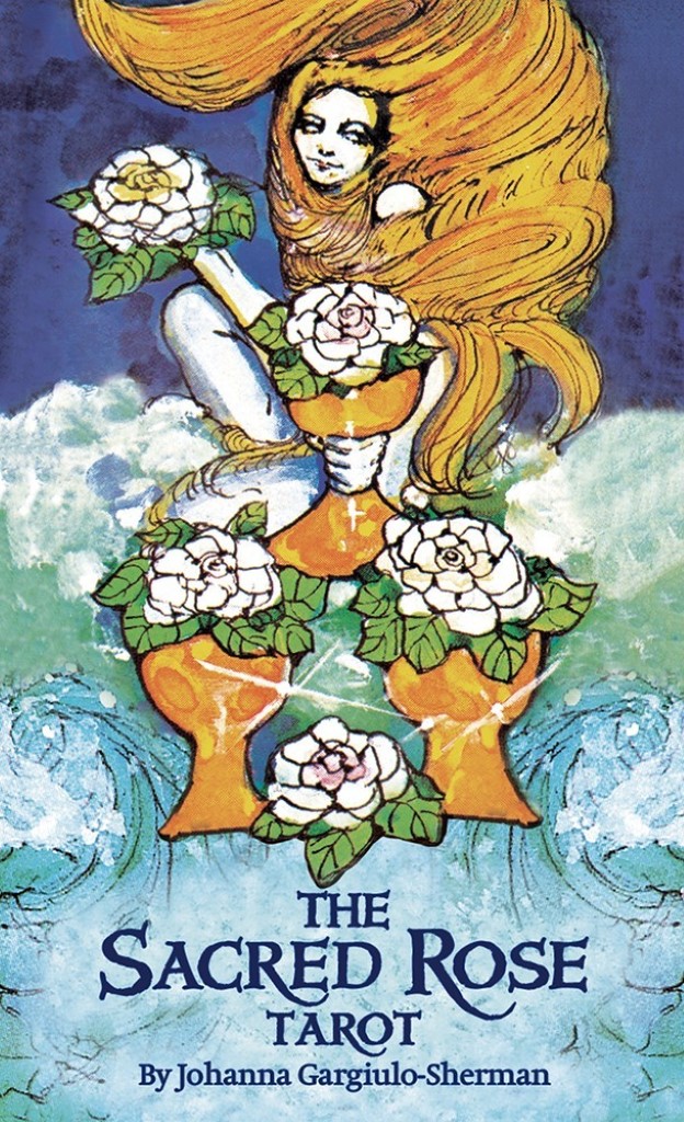 The Sacred Rose Tarot - Engelska