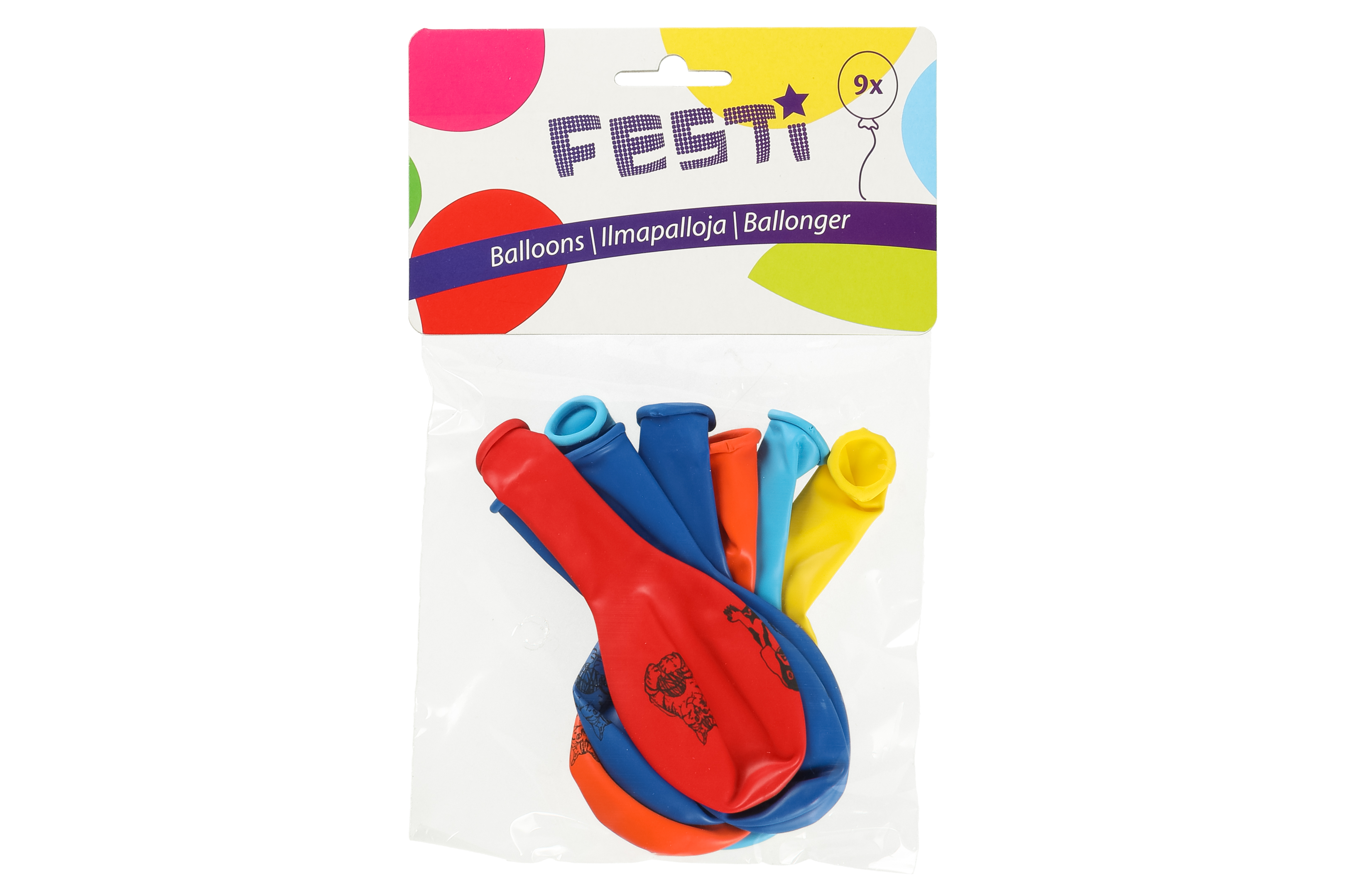 Festi Balloon Animals 9 pcs