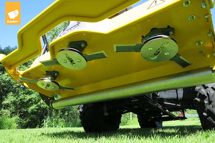 Rammy Brush Cutter 120 ATV PRO – Slaghack & Betesputs till ATV och Fyrhjuling - 4