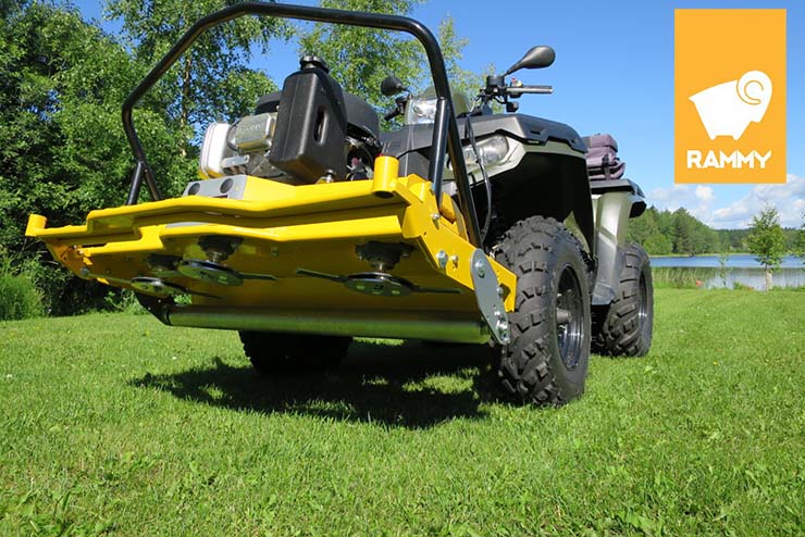 Rammy Brush Cutter 120 ATV PRO – Slaghack & Betesputs till ATV och Fyrhjuling - 5