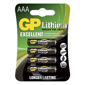 GP 24LF-2U4 1,5V Lithium AAA