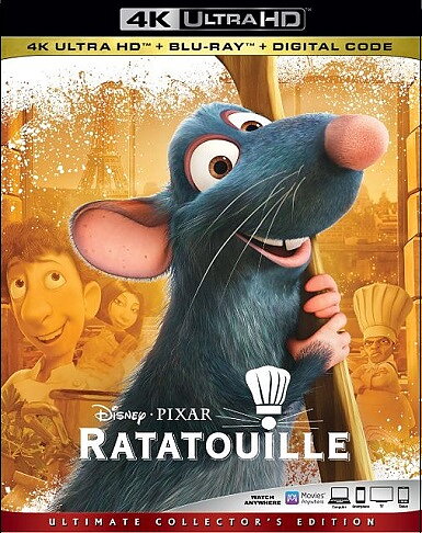Ratatouille (BLU-RAY 4K ULTRA HD + BLU-RAY)